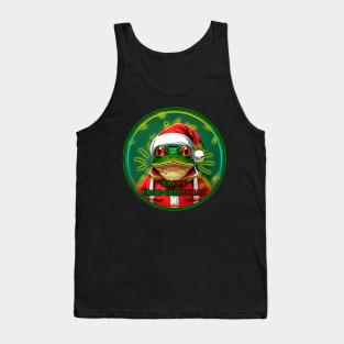 Happy Frog-Christmas Tank Top